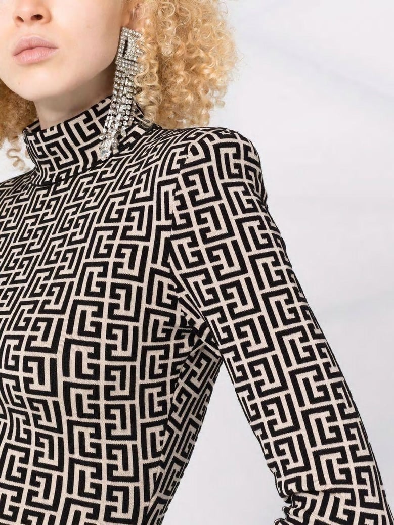 wf0kf000k253 monogram dress by Selfnex