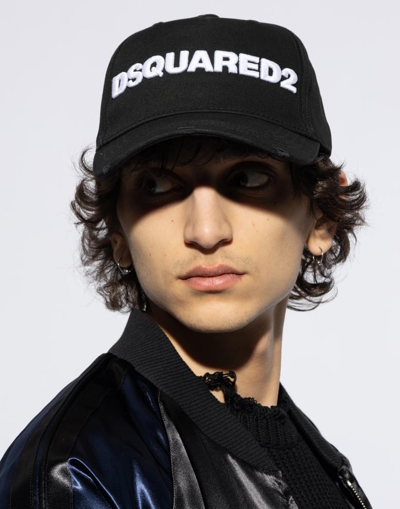 embroidered logo baseball cap by Selfnex