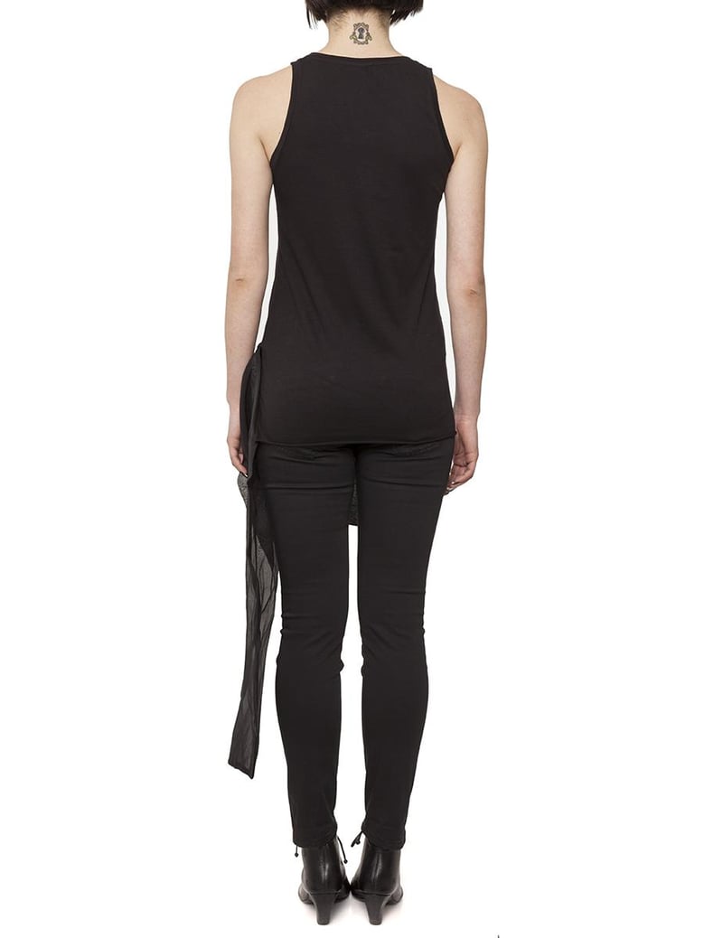 cotton and silk tank top by Selfnex