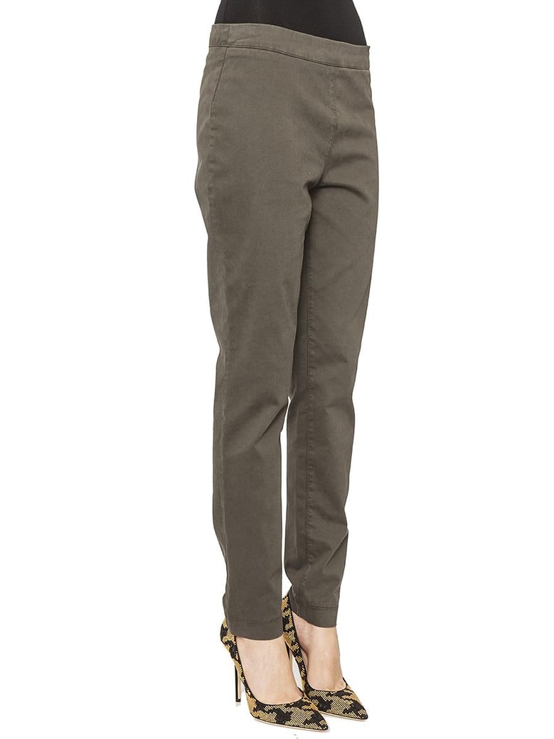 stretch satin leggings by Selfnex