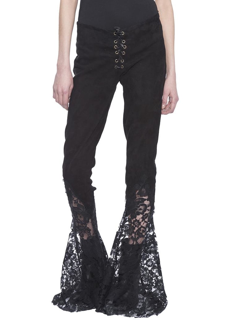 suede pants by Selfnex