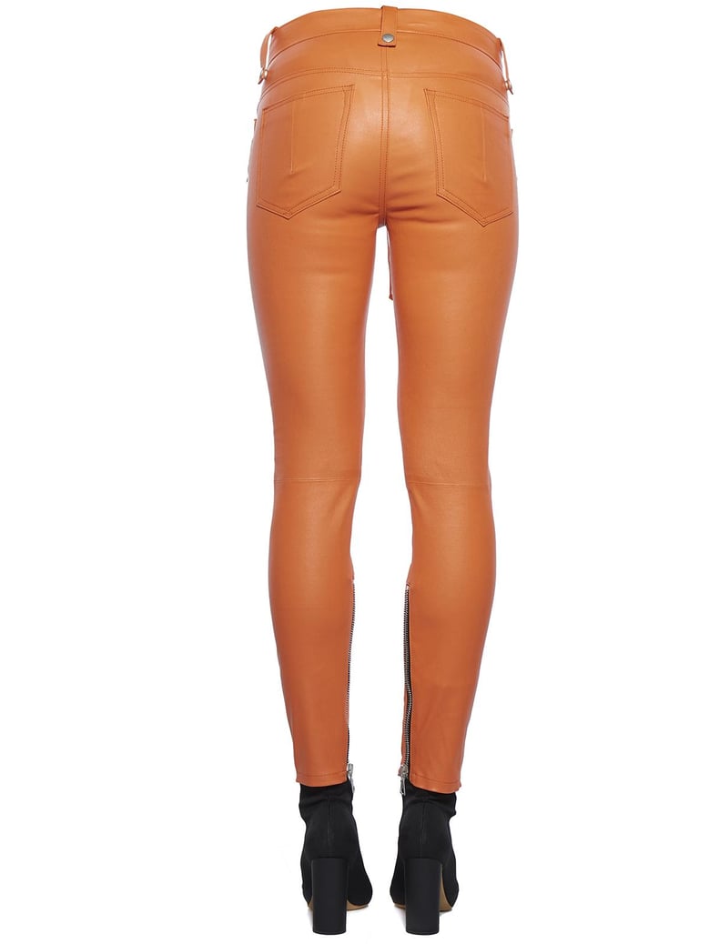 skinny lace up pants by Selfnex