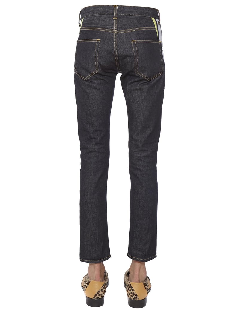 jeans with coloured sideband by Selfnex
