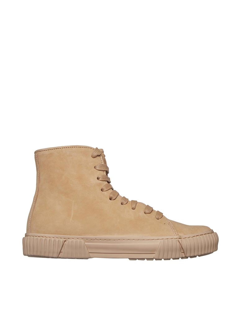 laced high sneaker with zip by Selfnex