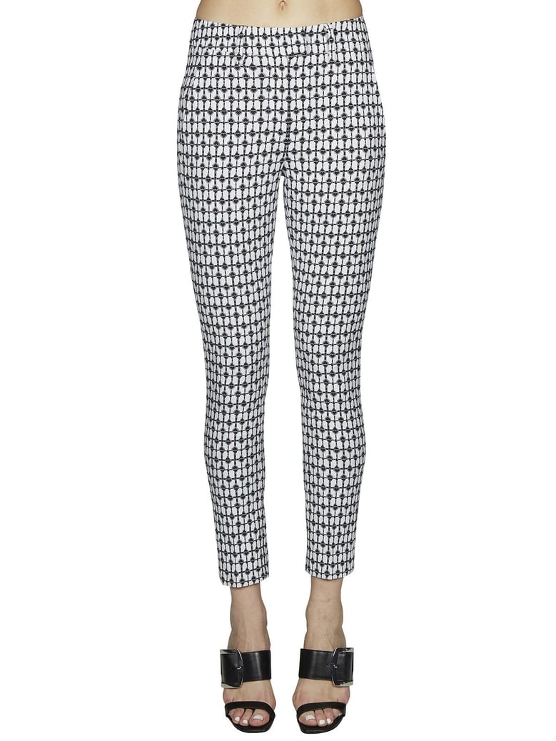 cotton printed trousers by Selfnex