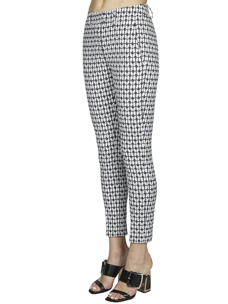 cotton printed trousers by Selfnex