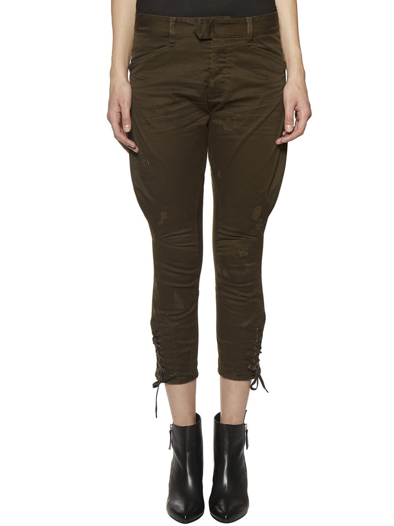 cargo cotton trousers by Selfnex