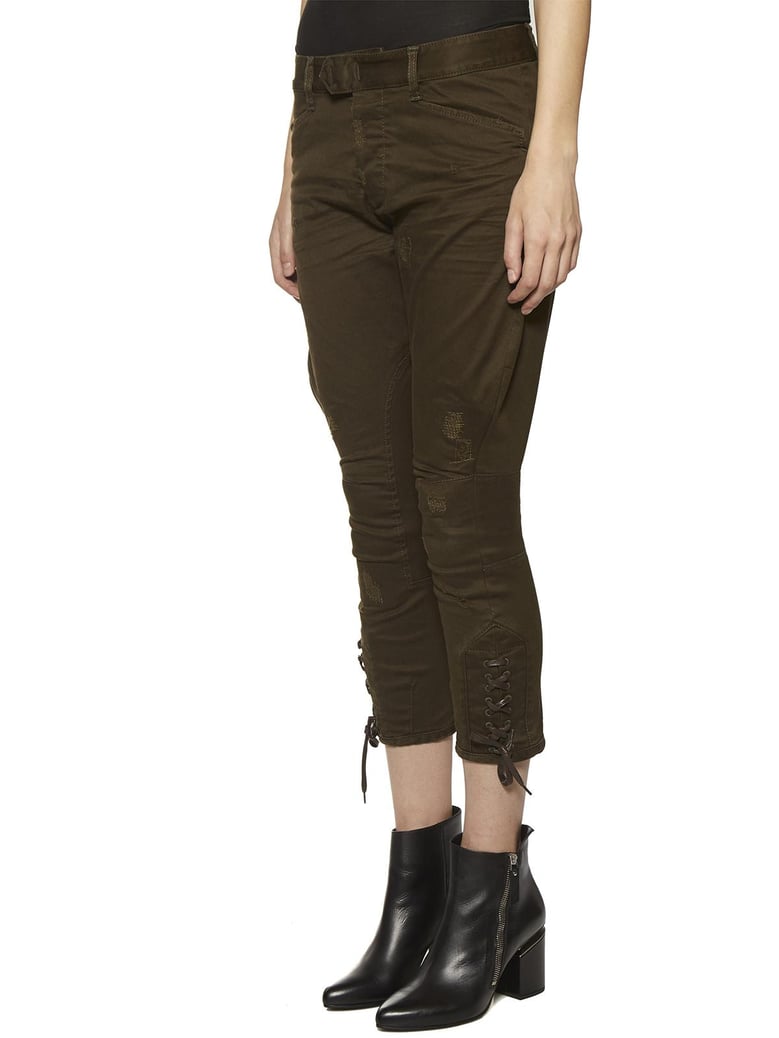 cargo cotton trousers by Selfnex