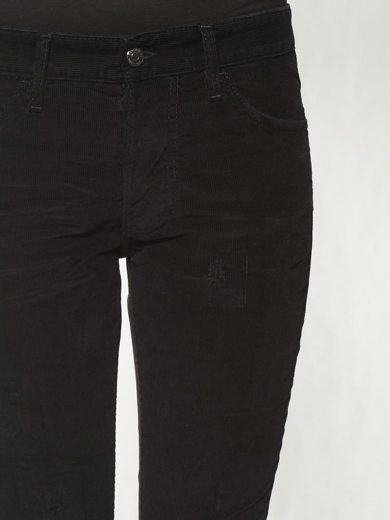 flared velvet trousers by Selfnex