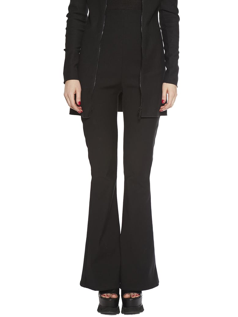 high waist flared trousers by Selfnex