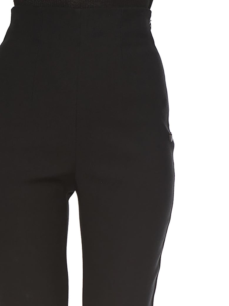 high waist flared trousers by Selfnex