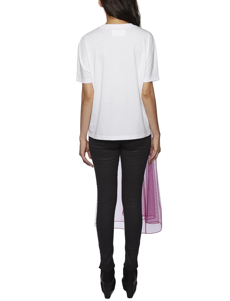 dress t-shirt in cotone e tulle by Selfnex