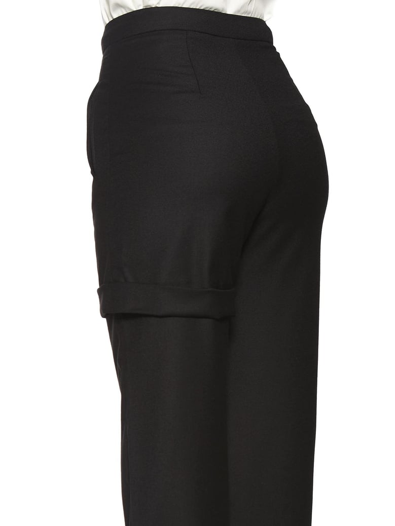 wool regular trousers by Selfnex