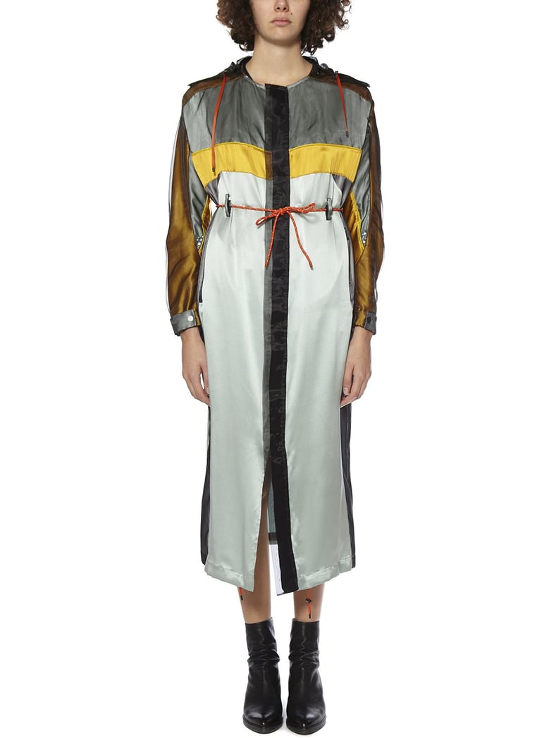 silk dust coat by Selfnex