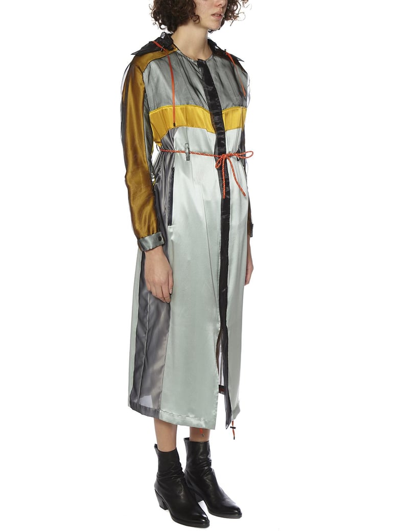 silk dust coat by Selfnex