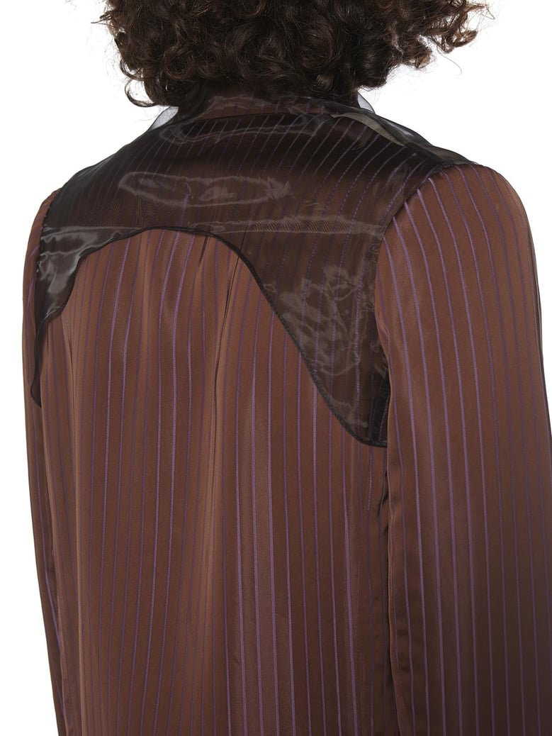 blazer with tulle insert by Selfnex