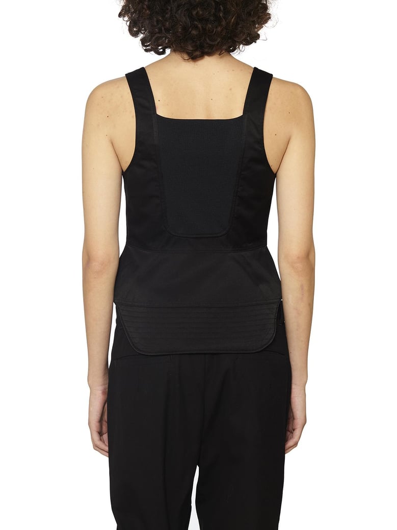 corset top with zip by Selfnex