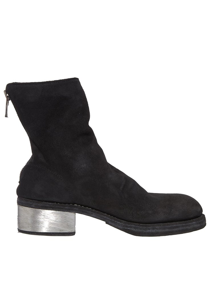 boots with back zip by Selfnex