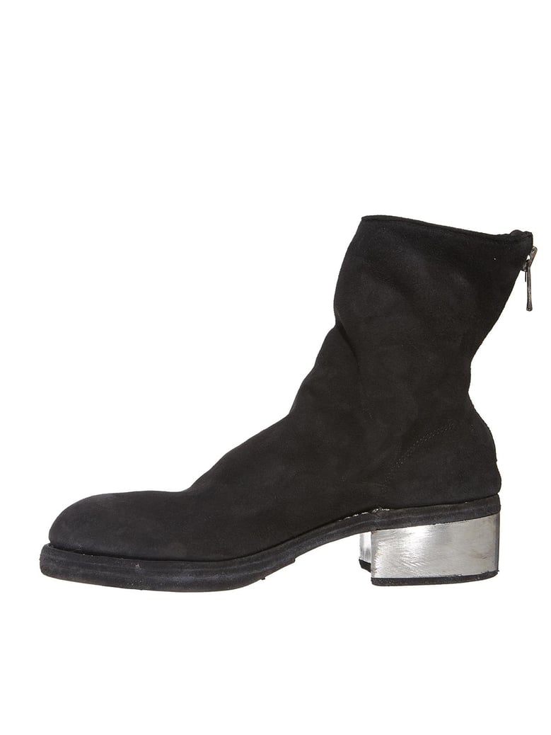 boots with back zip by Selfnex