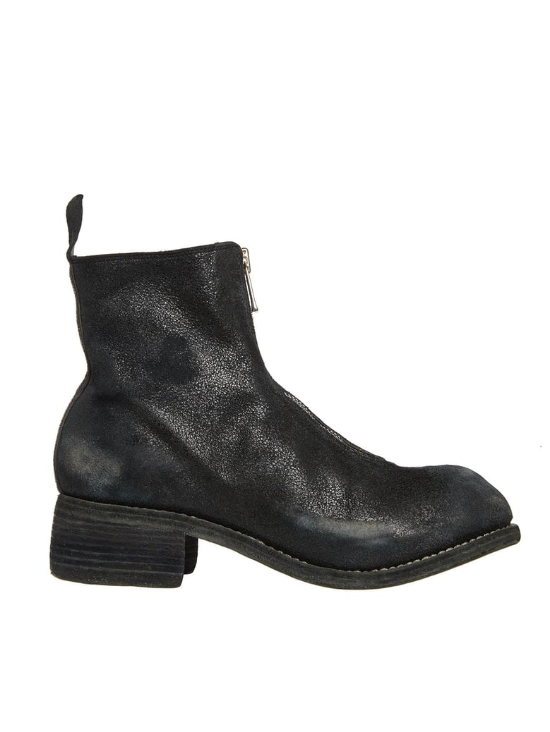 boots with front zip by Selfnex