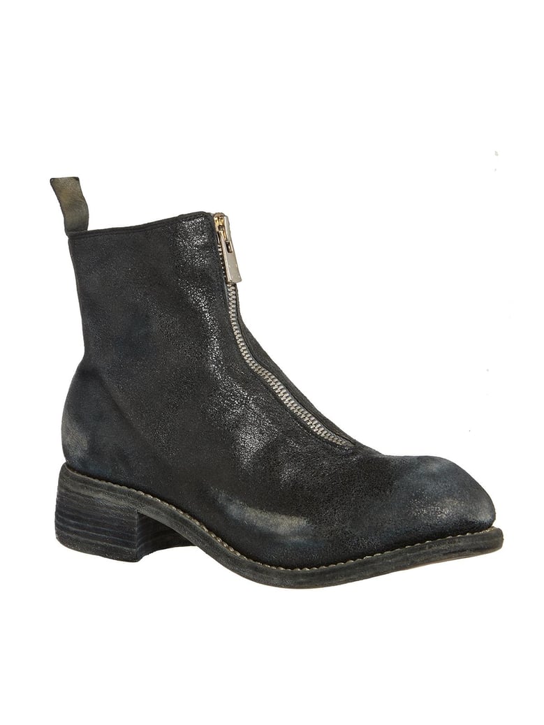boots with front zip by Selfnex
