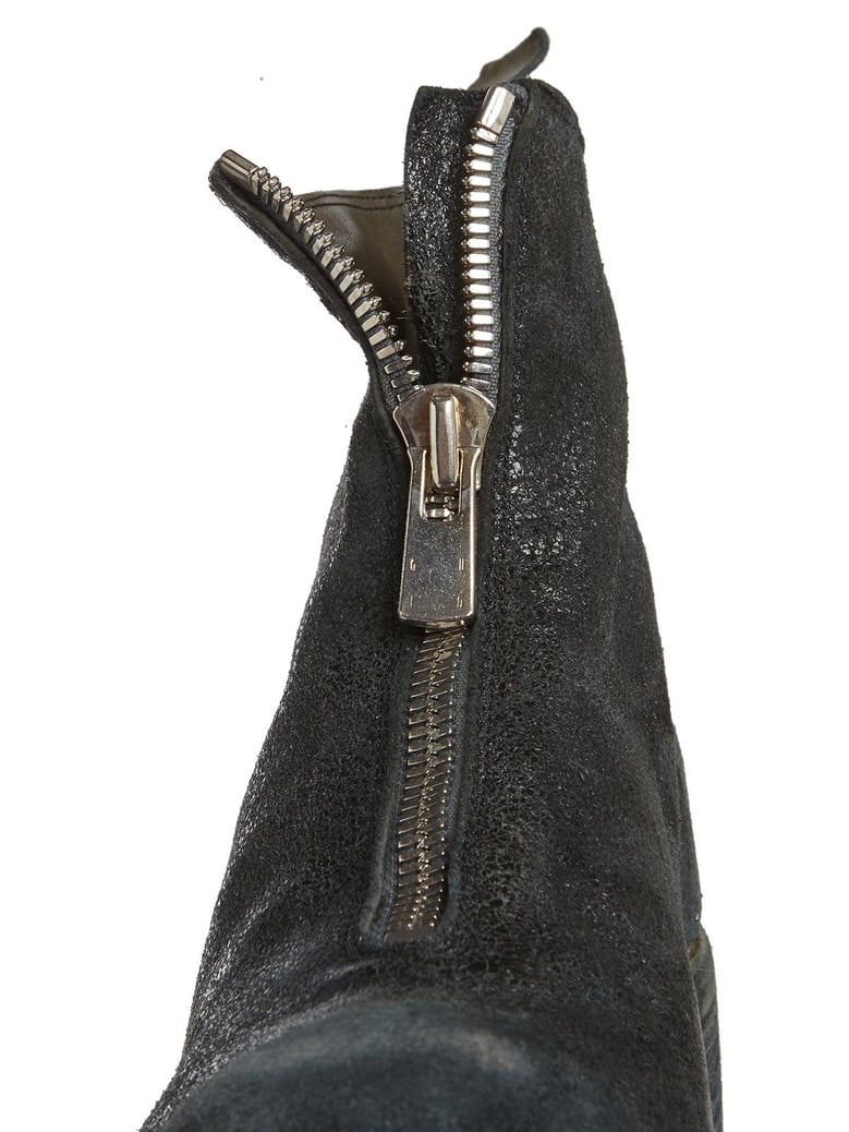 boots with front zip by Selfnex