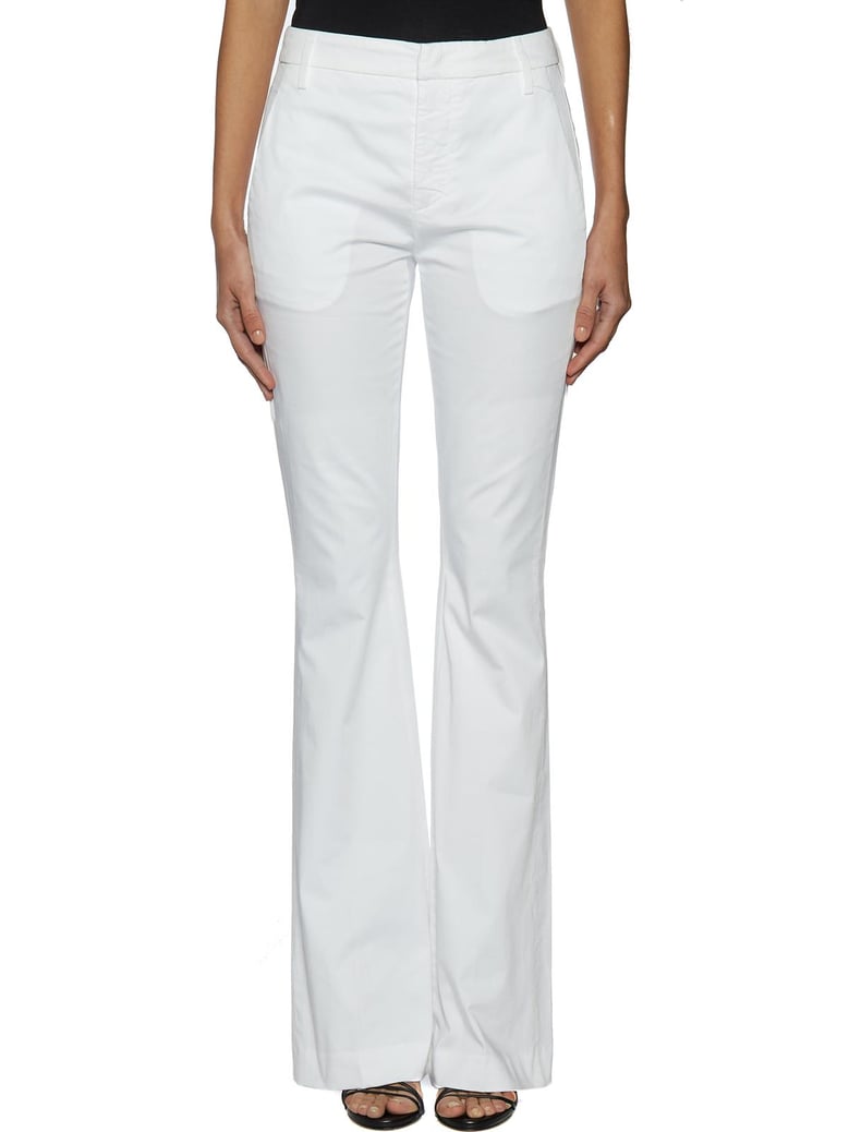 stretch cotton pants by Selfnex
