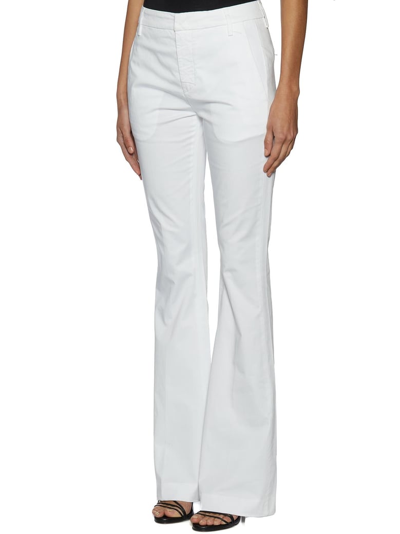 stretch cotton pants by Selfnex