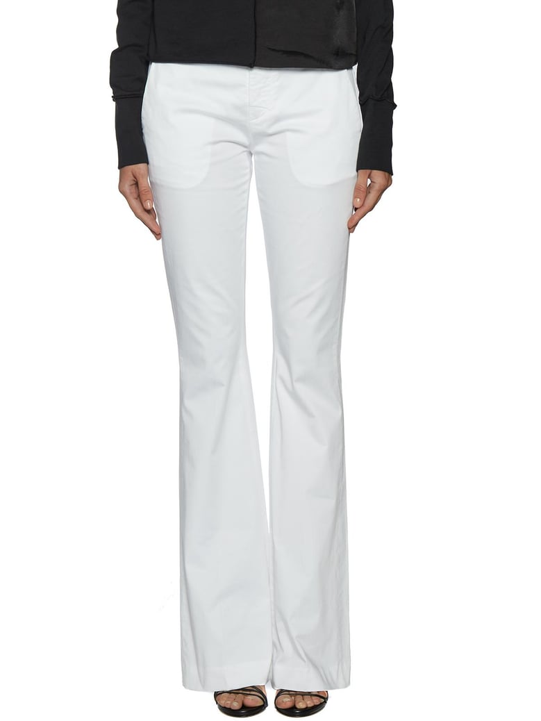 stretch cotton pants by Selfnex