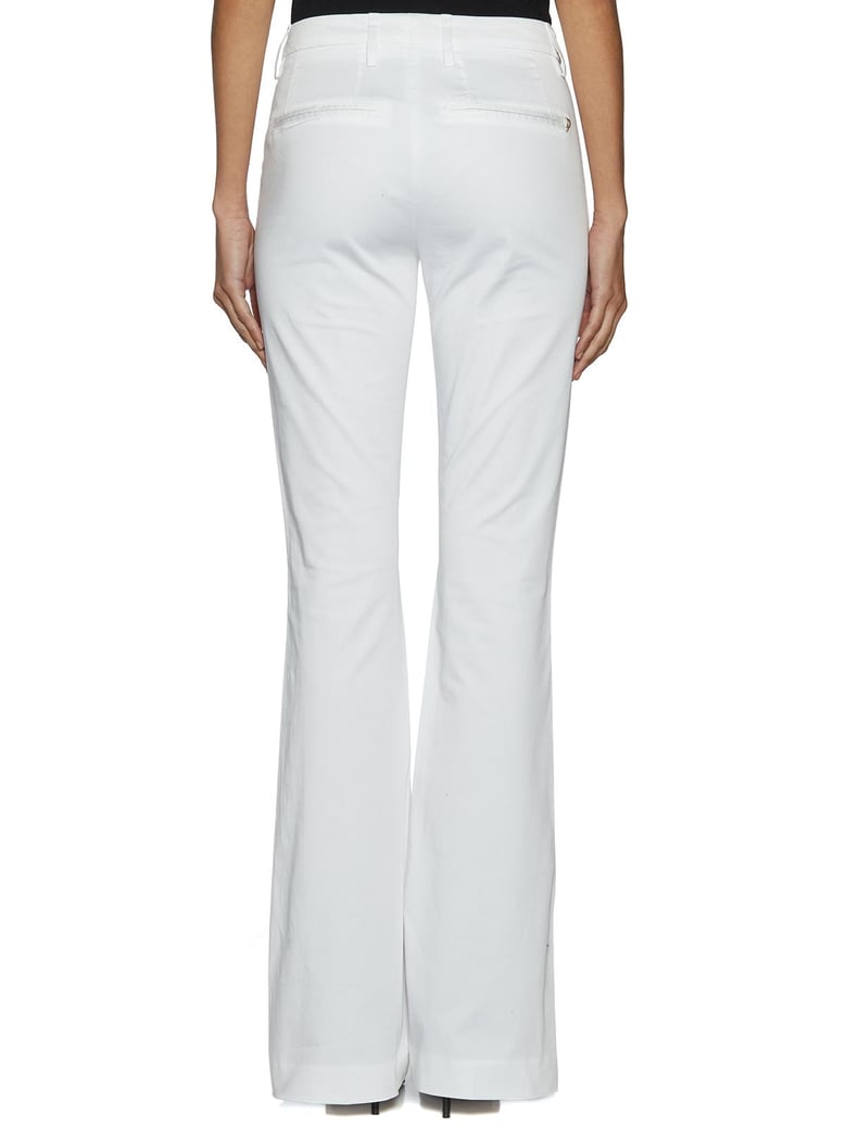 stretch cotton pants by Selfnex