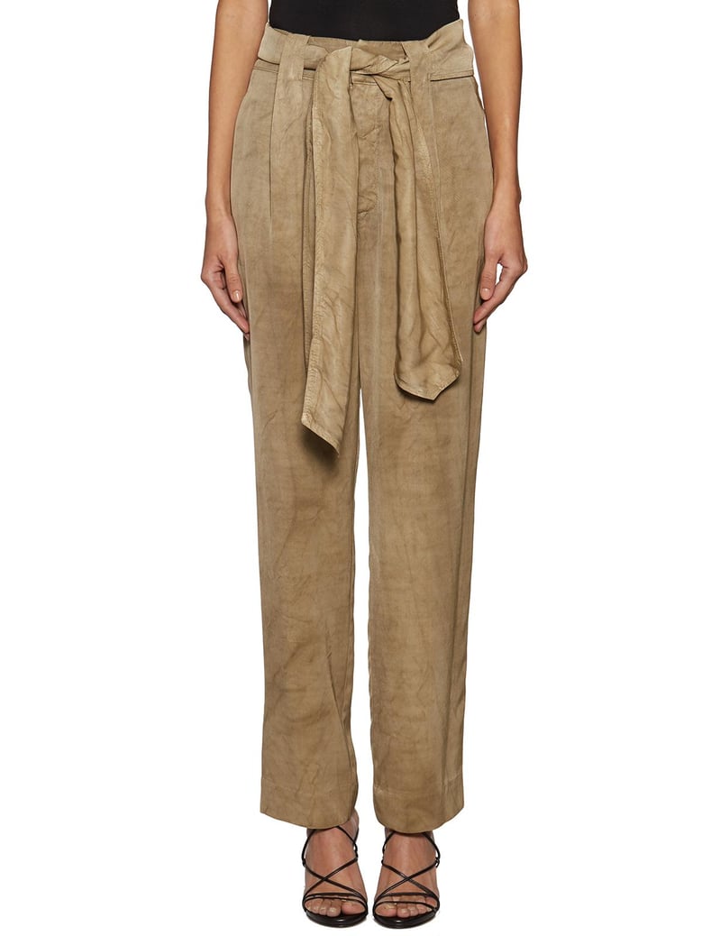 soft pants with belt by Selfnex
