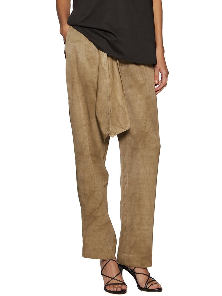 soft pants with belt by Selfnex