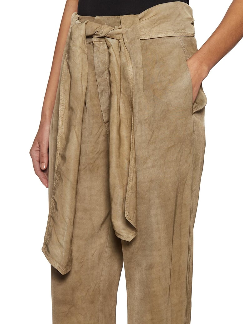 soft pants with belt by Selfnex