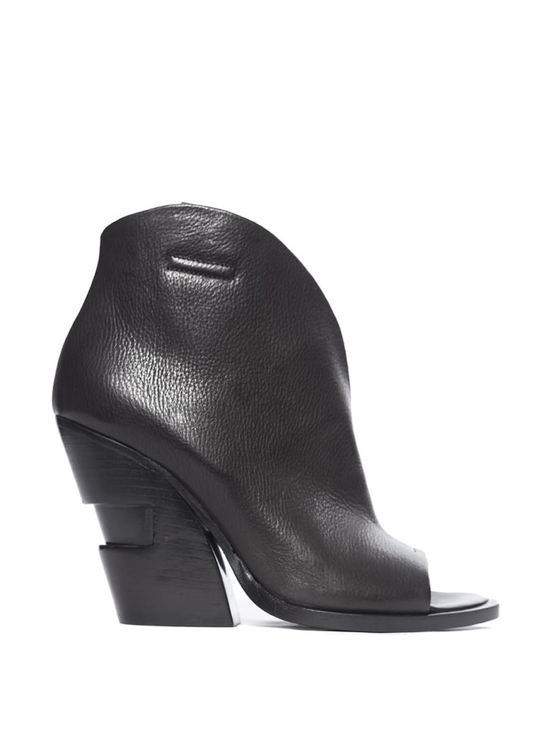 open leather ankle boot by Selfnex