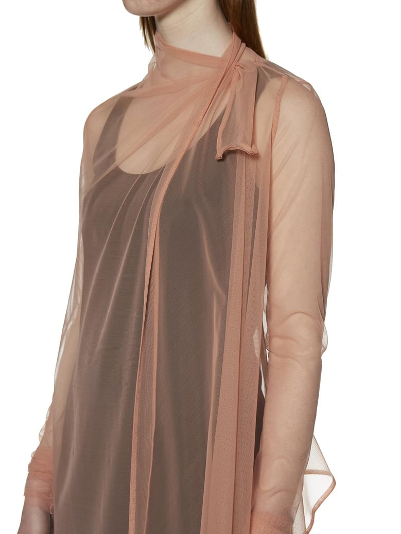 stretch jacket in tulle by Selfnex