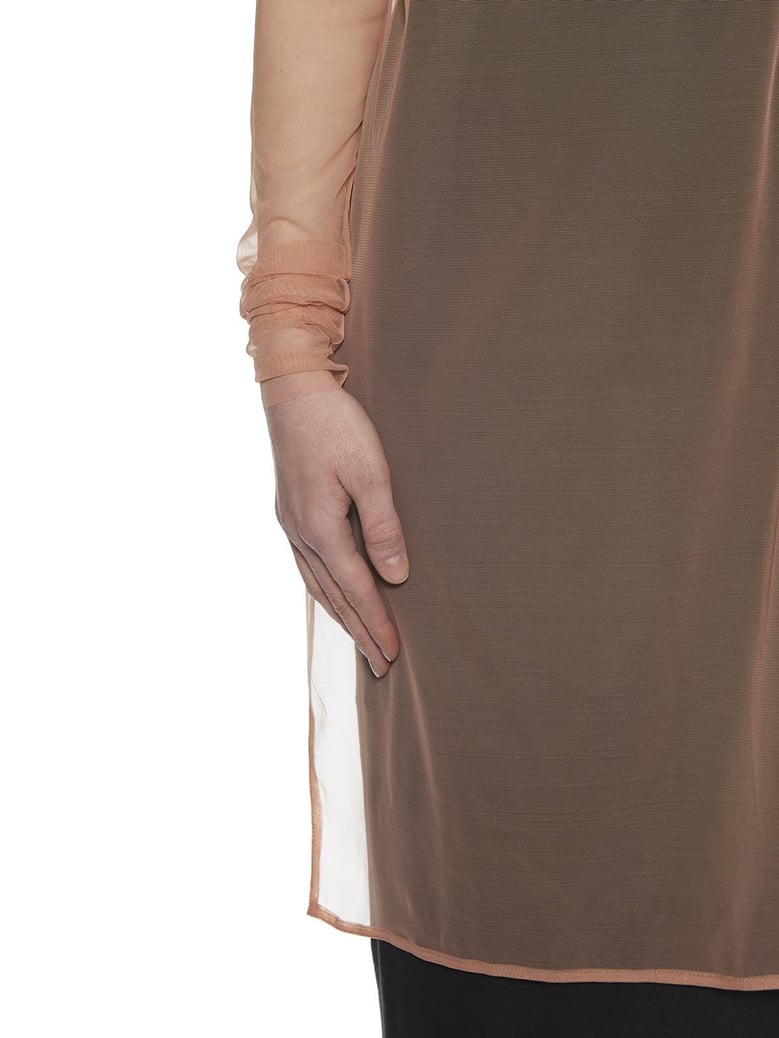 stretch jacket in tulle by Selfnex