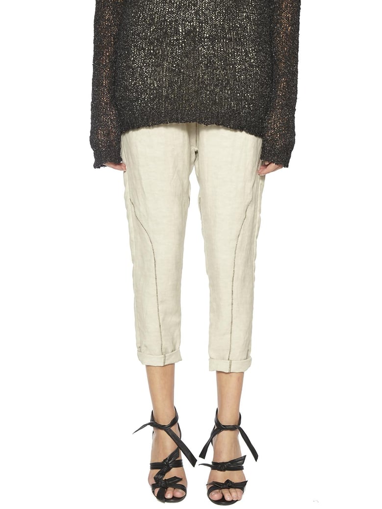 baggy pant with stitching by Selfnex