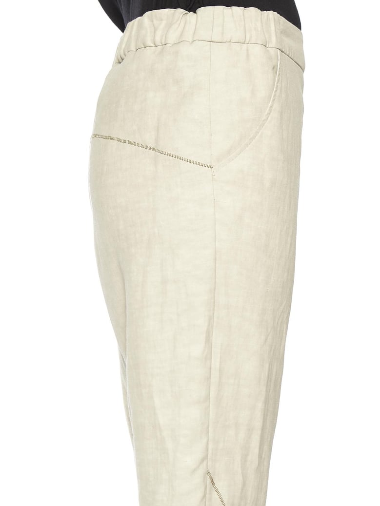 baggy pant with stitching by Selfnex