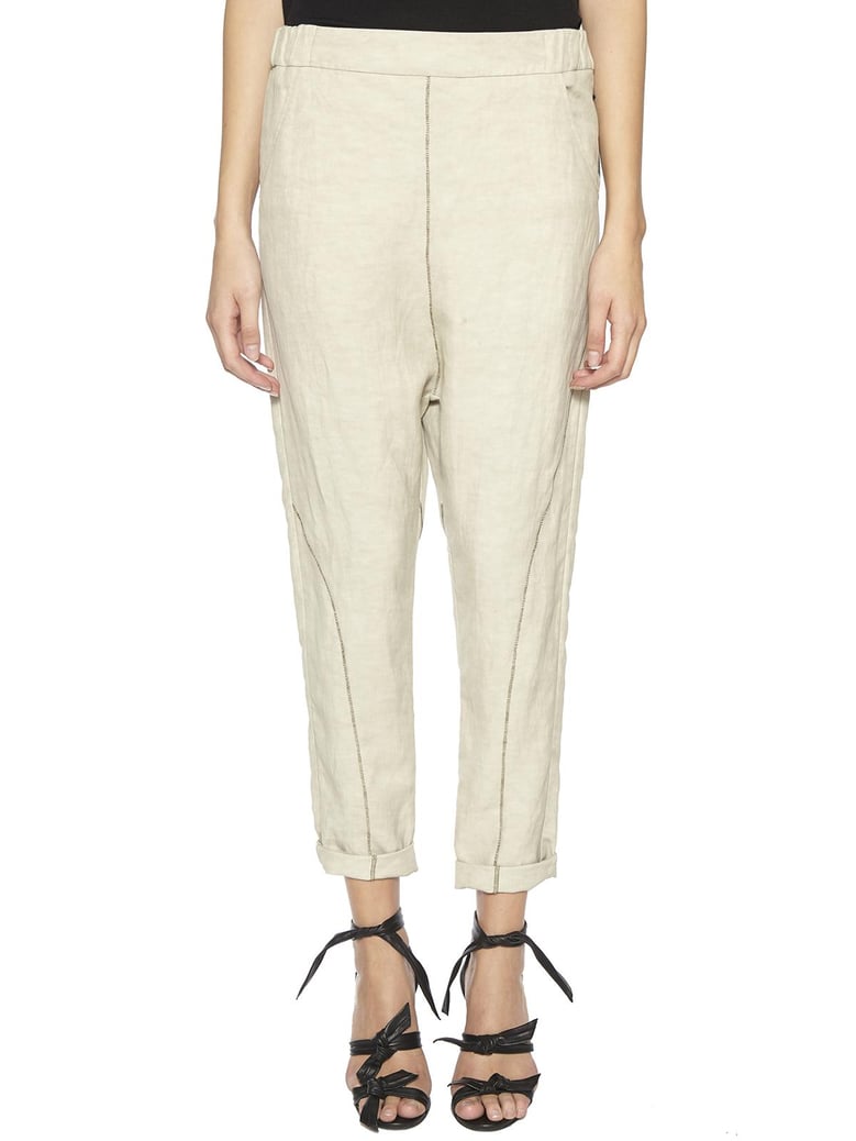 baggy pant with stitching by Selfnex