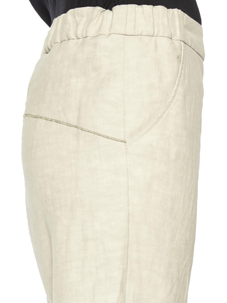 baggy pant with stitching by Selfnex