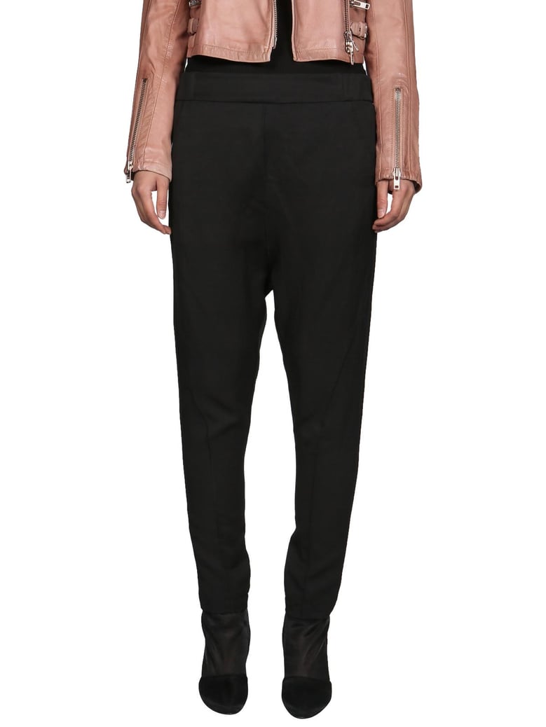 baggy pants with stitching by Selfnex