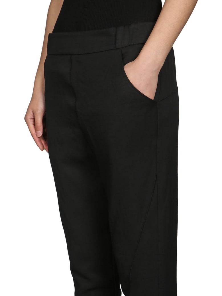 baggy pants with stitching by Selfnex