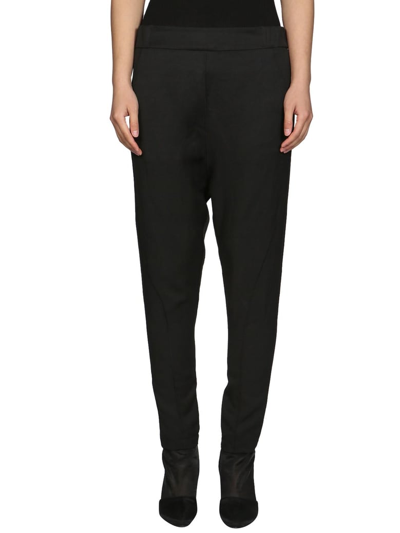 baggy pants with stitching by Selfnex