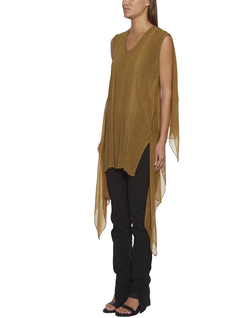 chiffon tank top by Selfnex
