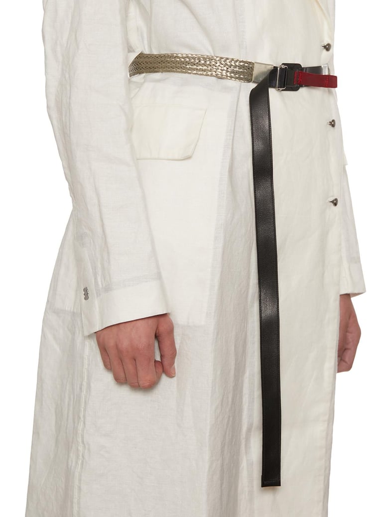 waxed linen trench by Selfnex