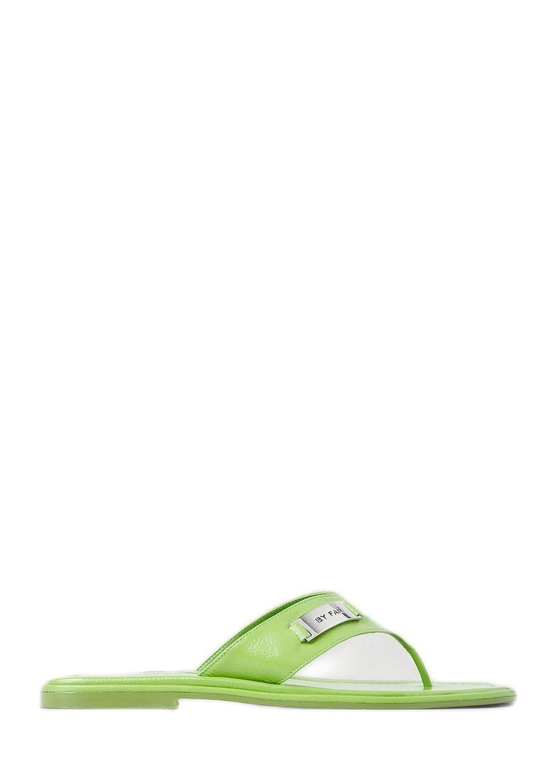 zizi pistachio gloss grained leathe by Selfnex