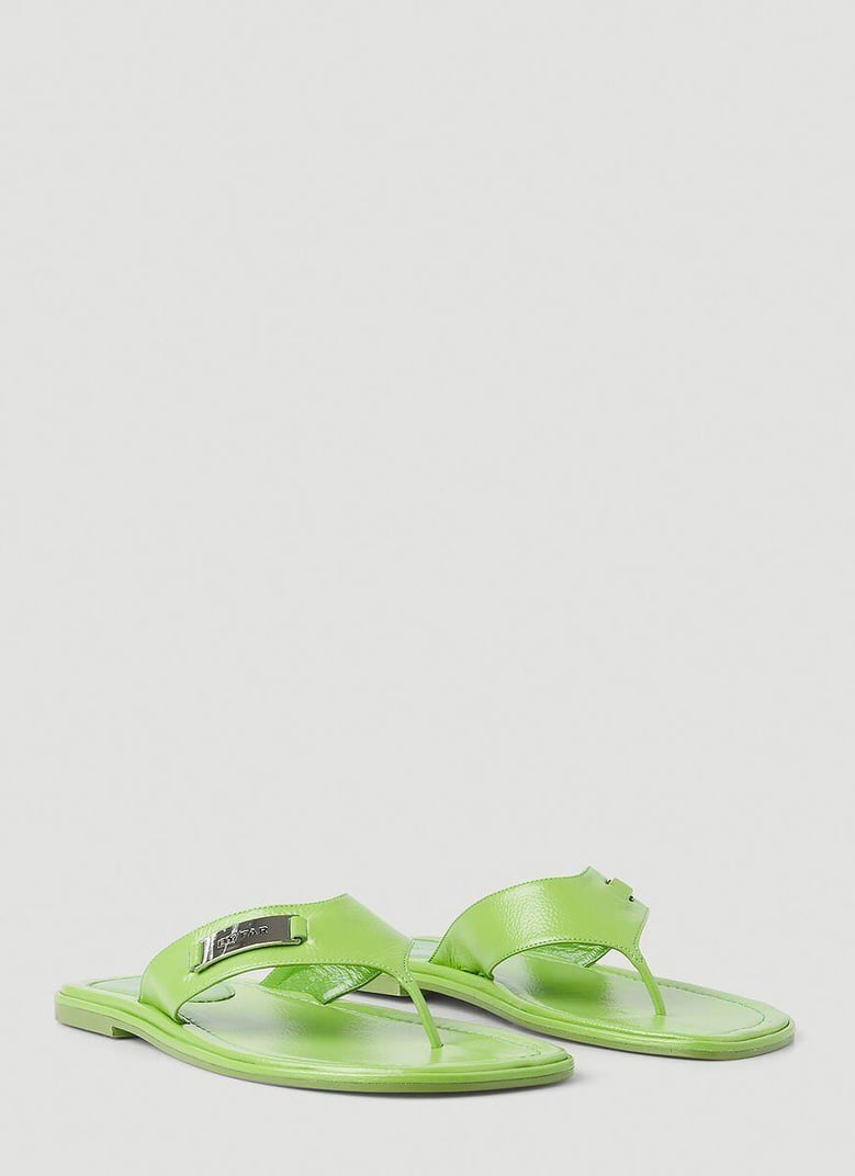 zizi pistachio gloss grained leathe by Selfnex