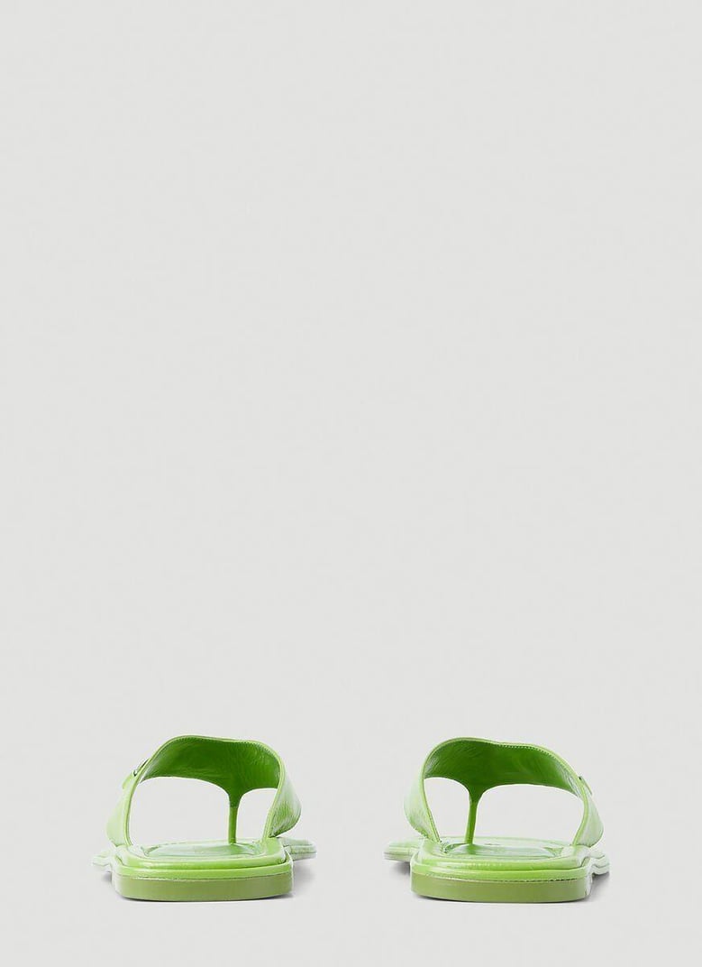 zizi pistachio gloss grained leathe by Selfnex