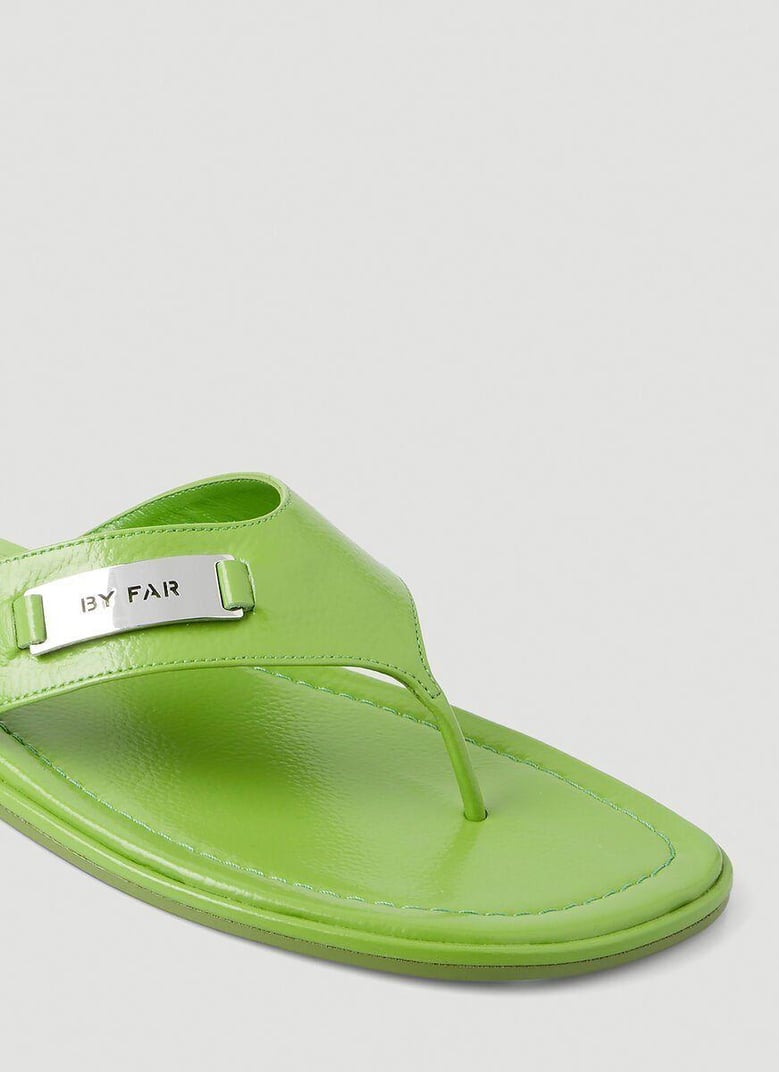 zizi pistachio gloss grained leathe by Selfnex