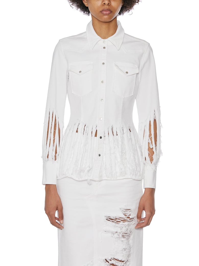 cotton texana shirt by Selfnex